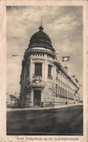 Alte Ansichtskarte Basel Postgebäude Centralbahnstrasse 1919