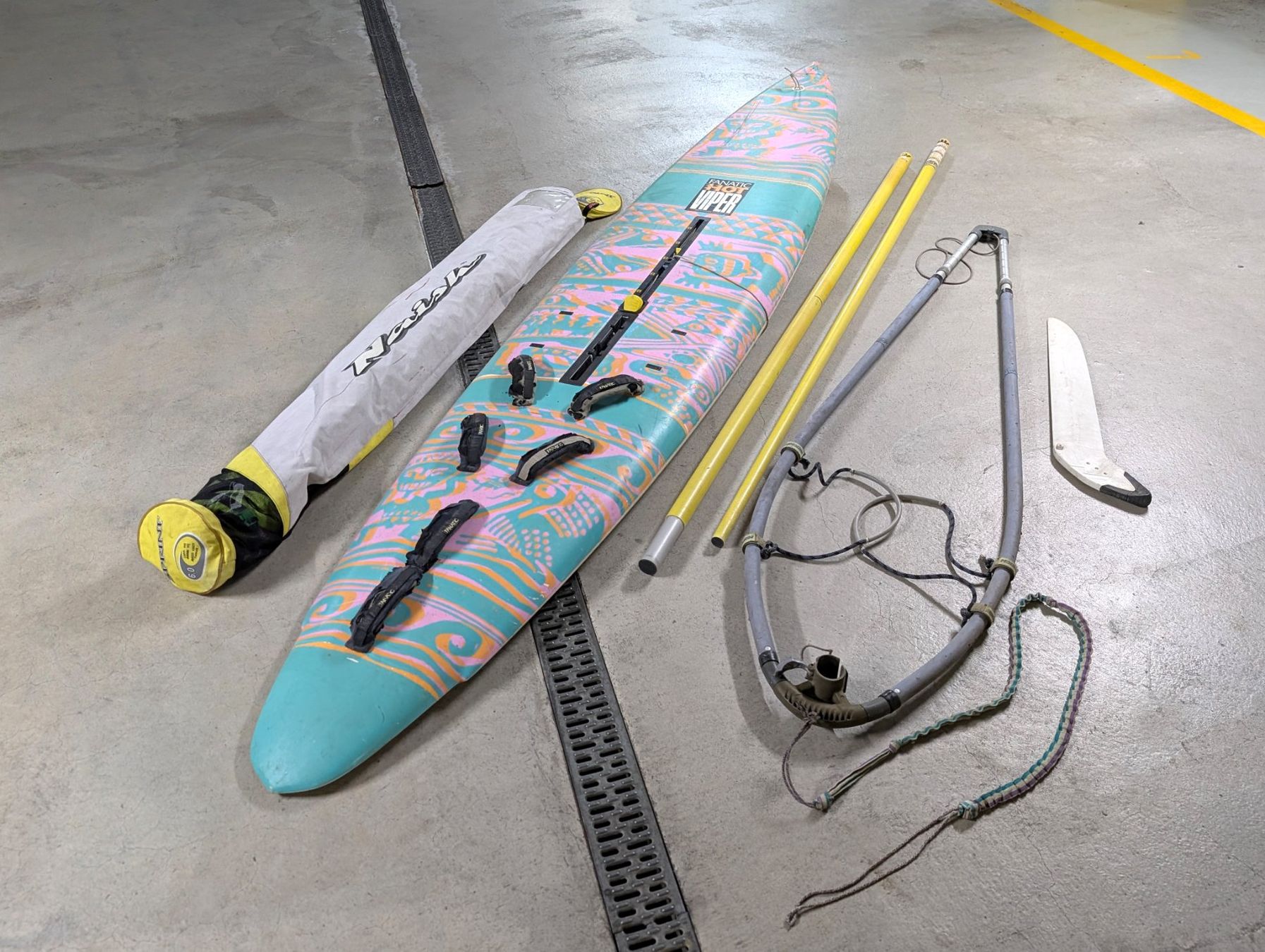 Tavole da surf e di nuoto: Fanatic Hot Viper Windsurfbrett – Usato da Dietikon venduto da ruvostar 3