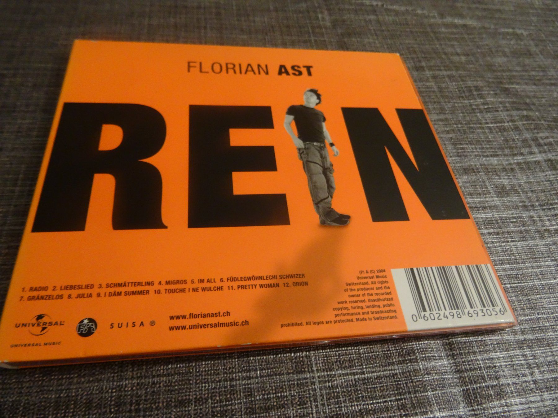 CD: Florian Ast - Rein (CD) – Usato da Olten venduto da Disc-Ausverkauf 1