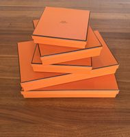 Hermes Orange Gift Boxes Set - 5 Pcs 