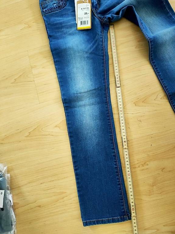 Pantaloni: Mädchen Jeans blau Gr 134 NEU! – Nuovo e nell'imballaggio originale da Münchenstein venduto da sterni_0813 3