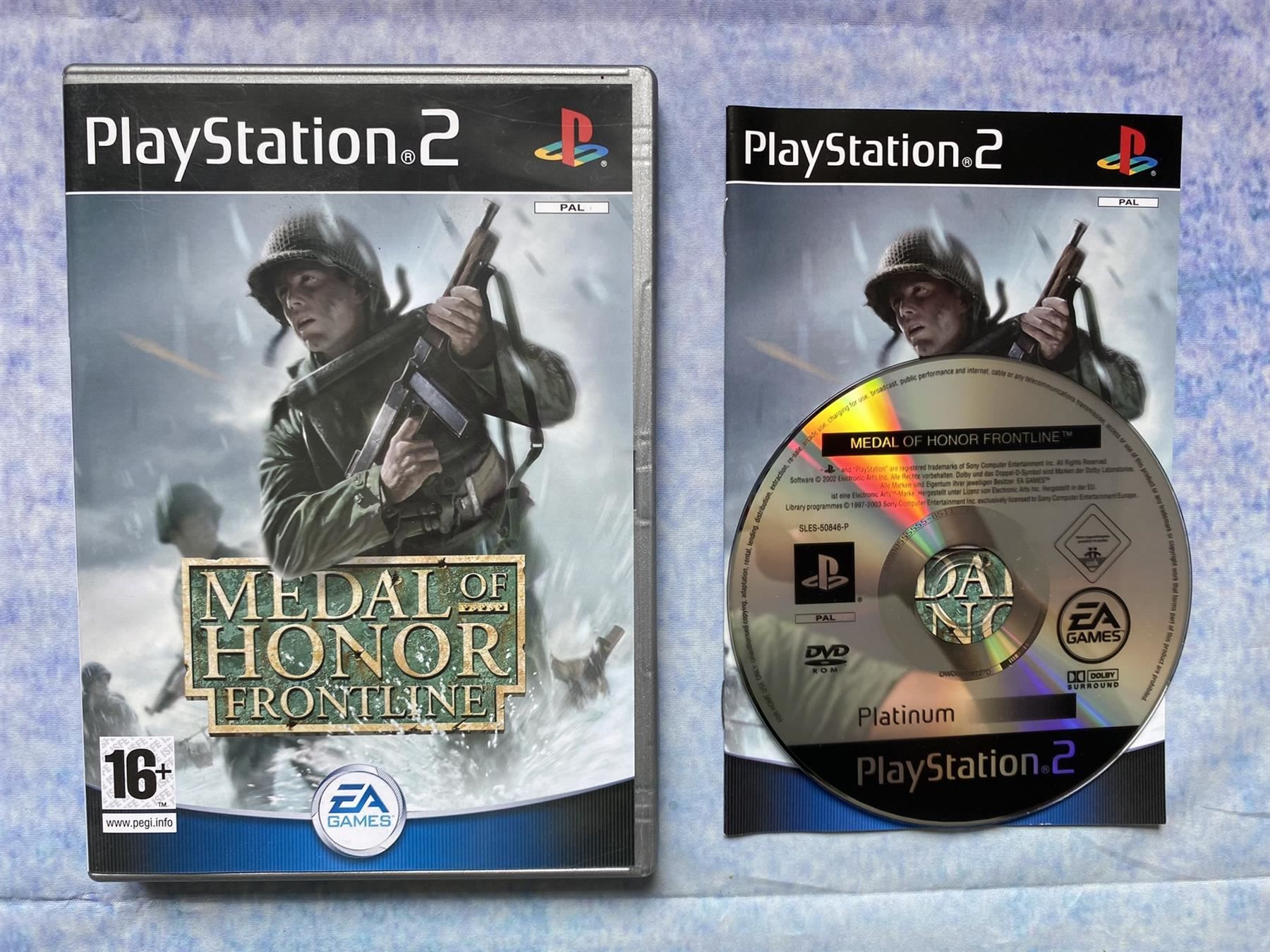 Sony Spiele: PS2: Medal of Honor Frontline – Gebraucht aus Märstetten von AlienNova
