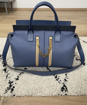 Original Chloé Cate Double Zip Satchel Bag