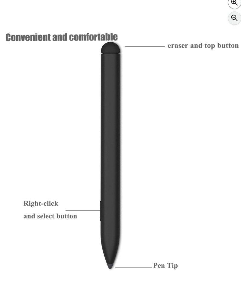Microsoft Penna & Evidenziatori: Surface Slim Pen mit Ladegerät Dock Kompatibel mit Slim Pen – Usato da Weinfelden venduto da SEYBOY 3