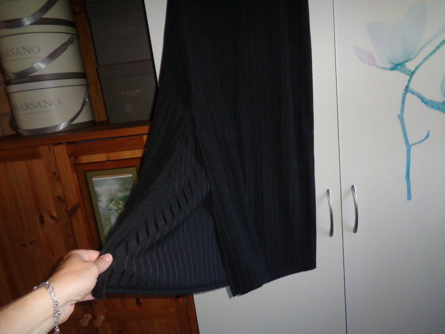 Gonne: *** schwarzer Maxi Rock mit Seitenschlitz *** – Usato da Othmarsingen venduto da Leuchtturmlady 4