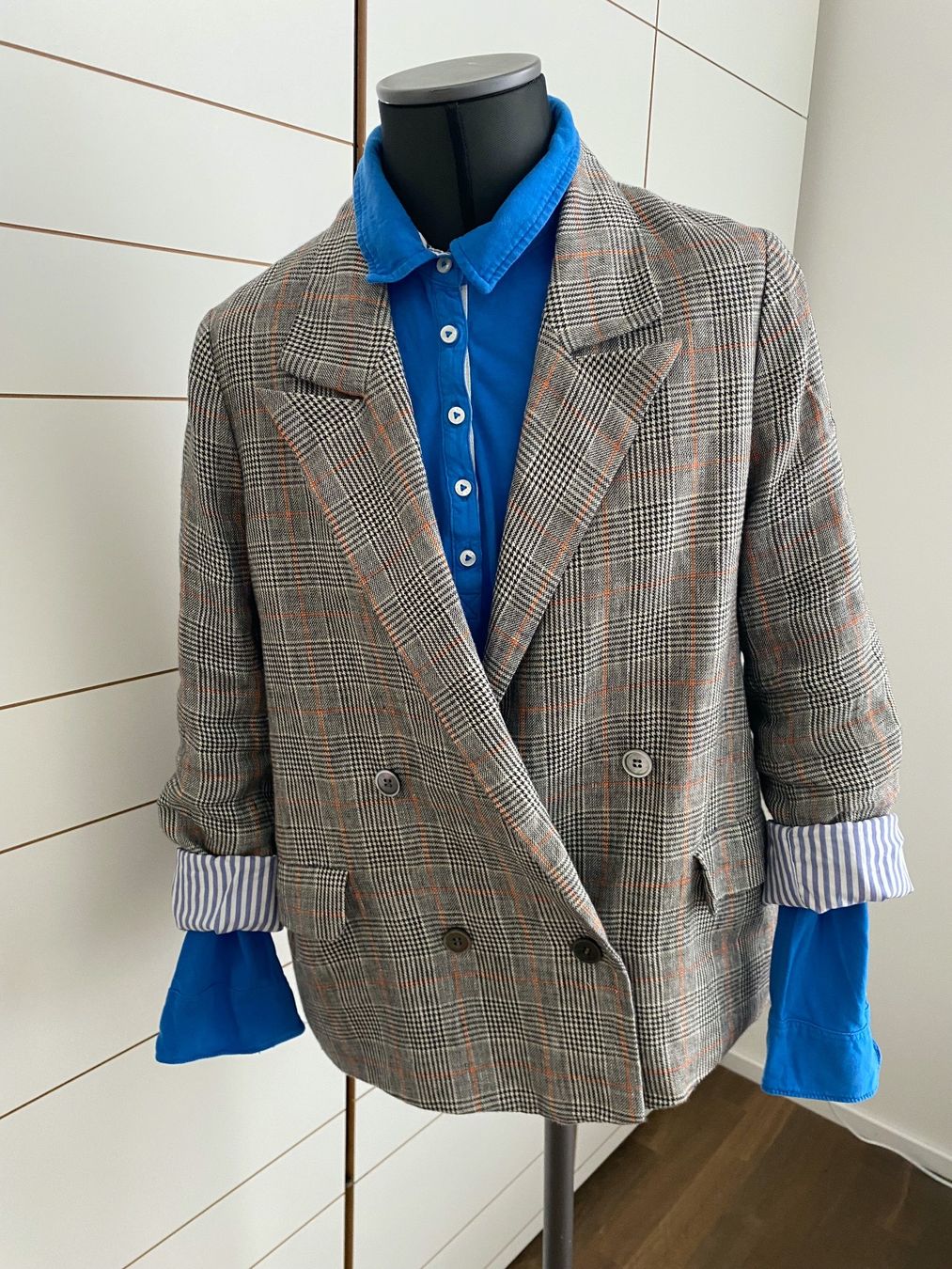 Bogner Giacche: designer set: blazer leinen poloshirt + bogner papiertasche – Usato da Mels venduto da Adnoh