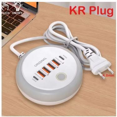 Caricabatterie: Chargeur USB Multiprise 4 Ports avec Interrupteur – Nuovo e nell'imballaggio originale da Delémont venduto da abonprix 1