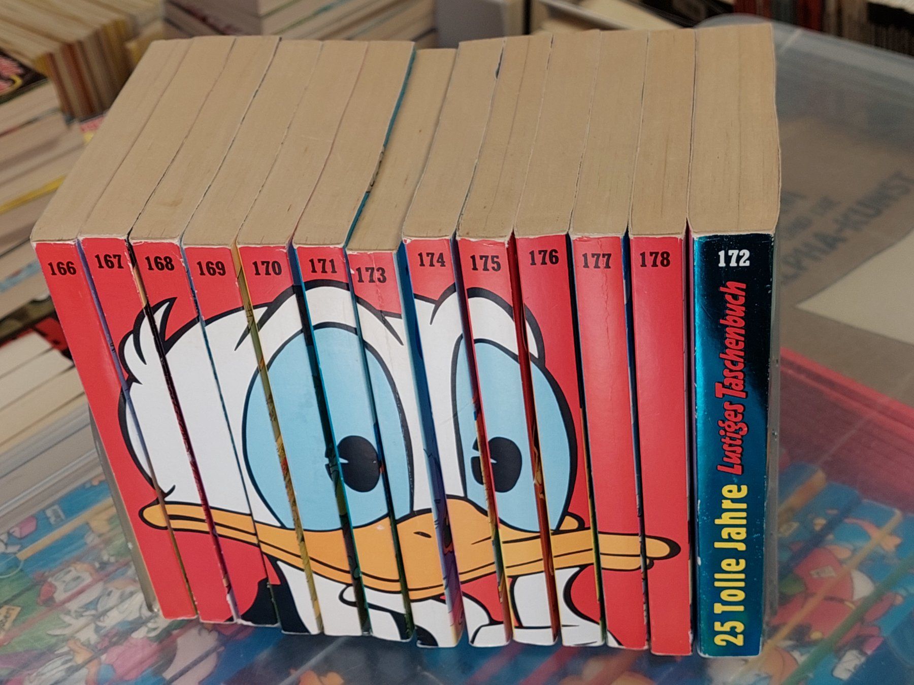 Fumetti: Solid & preiswert: Lustiges Taschenbuch LTB 166-178 (kompl.) – Usato da Oberwil b. Zug venduto da PrimaryBlue 1