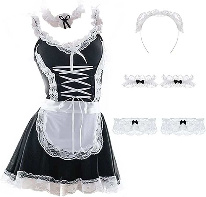 Französisches Dienstmädchen Kostüm Cosplay Dessous 3XL | Kaufen auf Ricardo