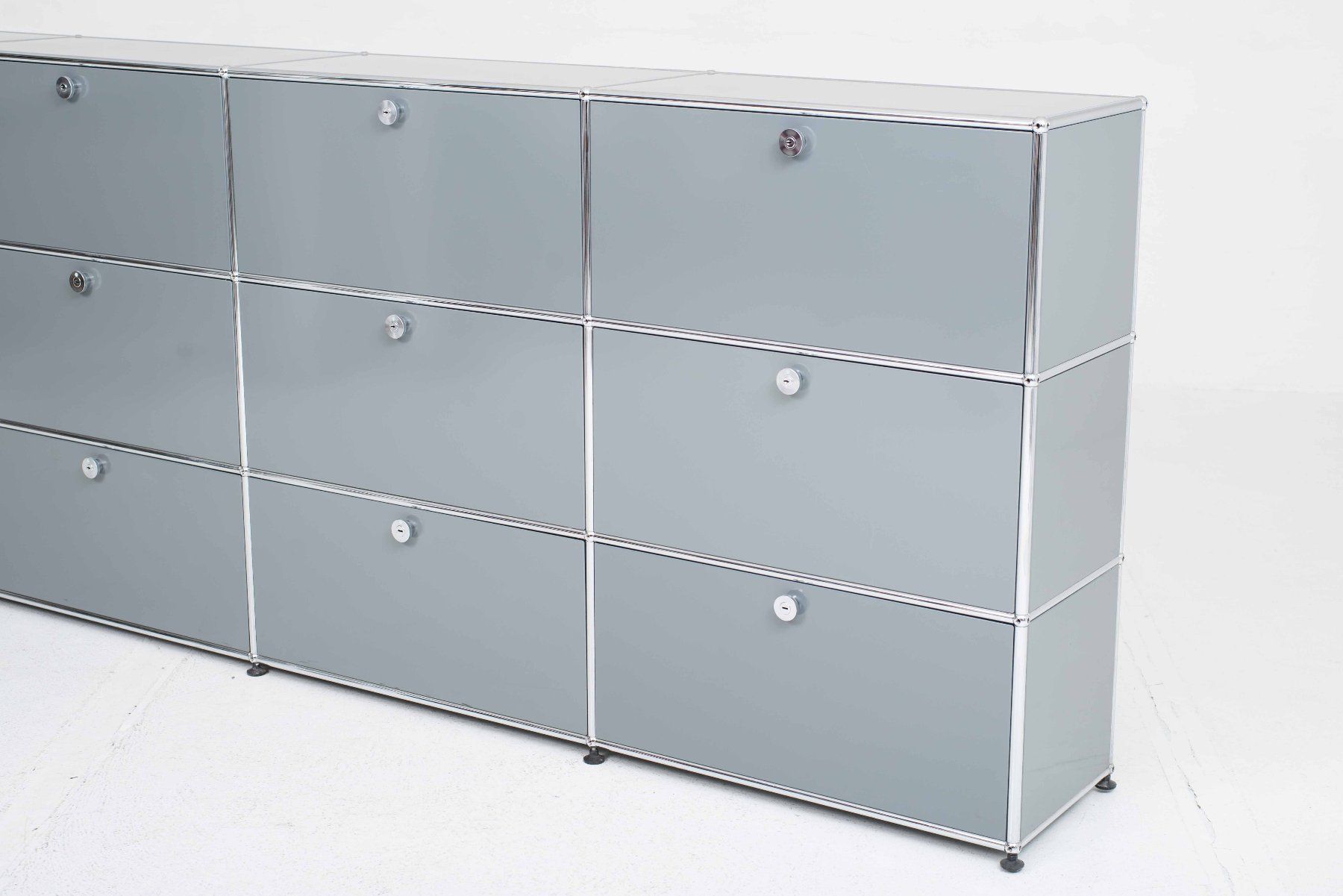 USM Cassettiere: USM Sideboard in Mittelgrau – Usato da Zürich venduto da STUZH38 5