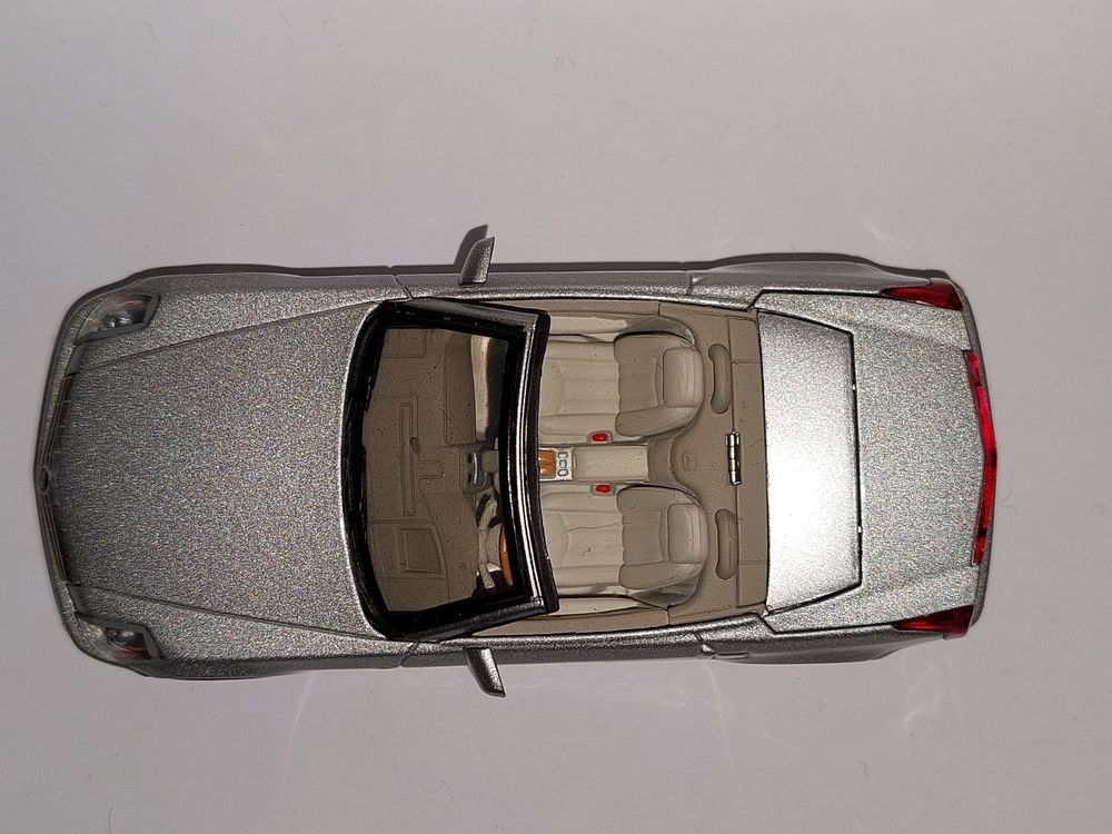 Miniature Cadillac XLR 2003 – Norev 1/43, Grise, Concept-car, Neuve