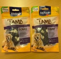 2 Beutel Vitakraft LAMB Bonas Calciumknochen je 80g