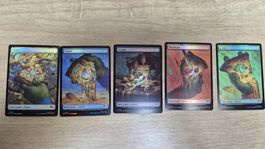 MTG - Alle Ninja Turtles Full Art PIZZA Mana in FOIL