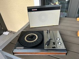 Plattenspieler Mediator 8851 Vintage gebraucht schwarz