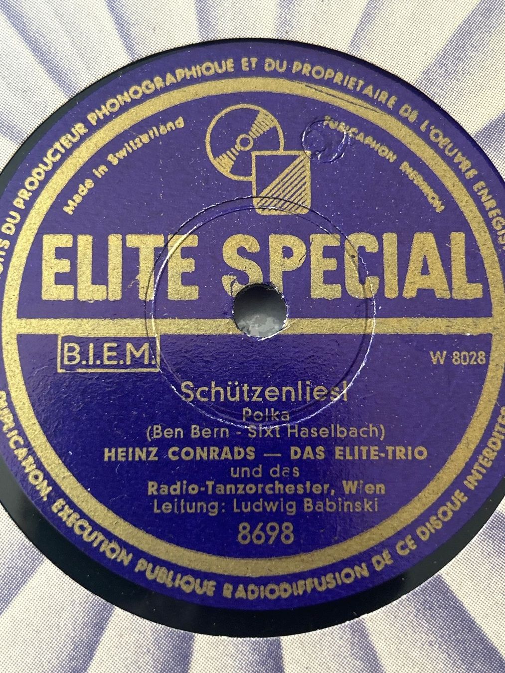 Dischi in vinile: Alte Schallplatte Elite Special - "Lass' das sein!" – Usato da Opfikon venduto da Unicki 1