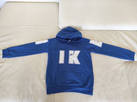 Blauer Nike‑Kapuzensweater, Größe 152