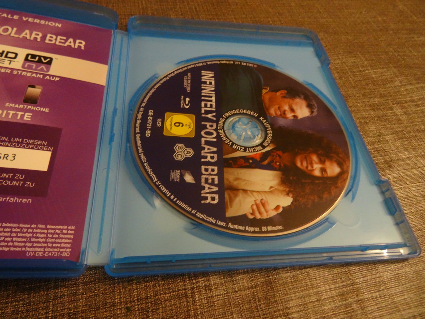 Alle DVDs: Infinitely Polar Bear Blu-Ray – Gebraucht aus Olten von Disc-Verkauf 2