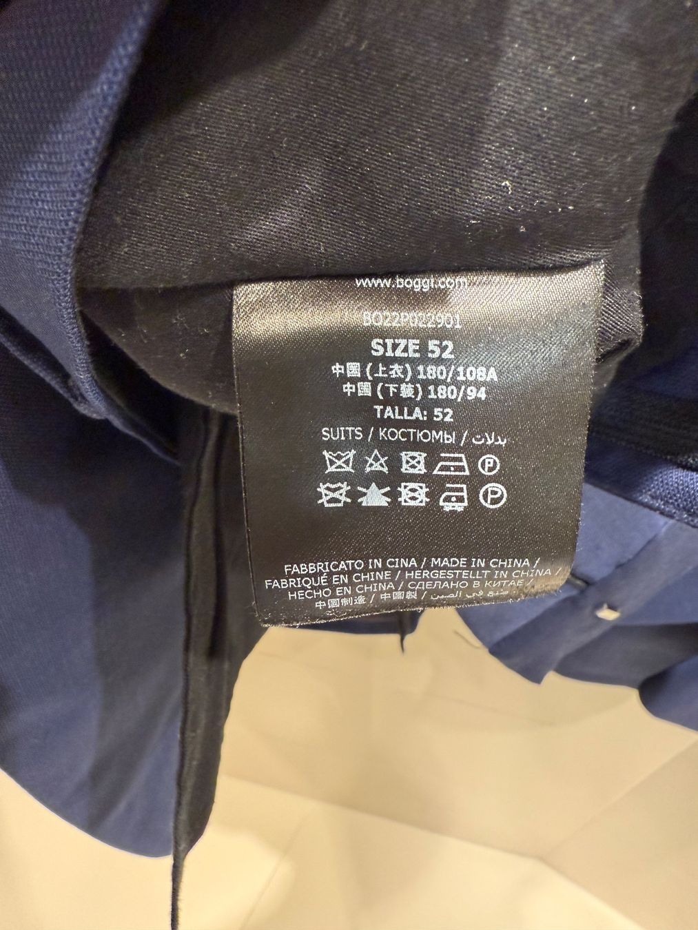 Anzüge: Boggi costume pour homme – Gebraucht aus Vandoeuvres von Boussy74 3