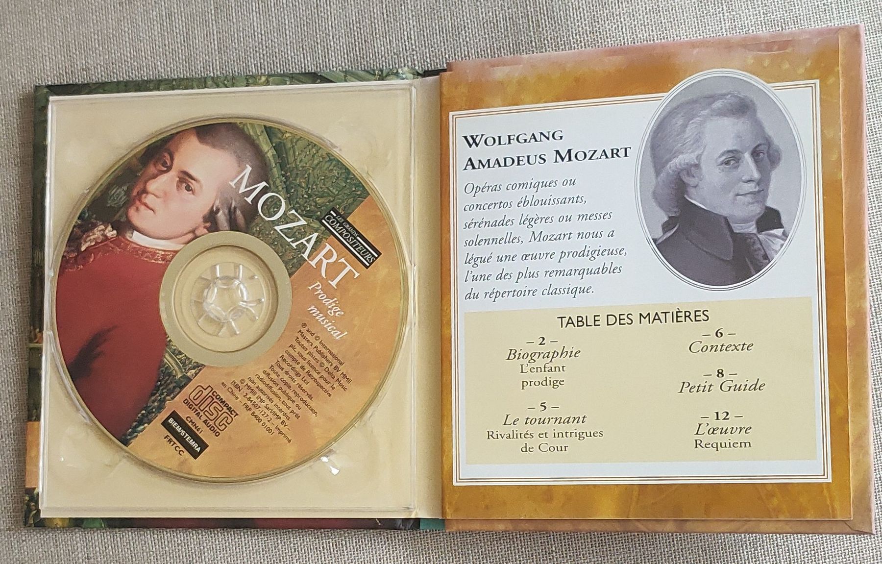 CD: CD Mozart - Parfait état – Nuovo (secondo la descrizione) da Le Locle venduto da Bosibo
