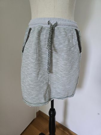 Rich & Royal Sweatrock Gr. S – Mintgrün Glitzer Strass 