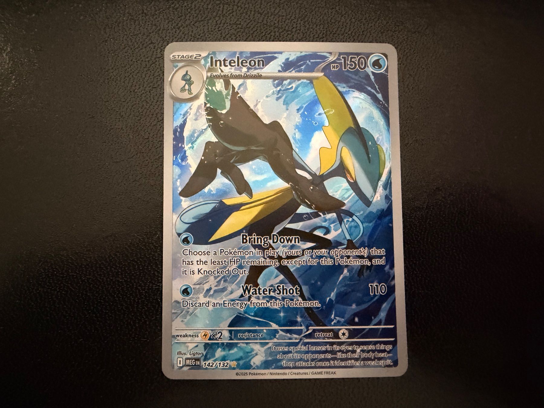 Pokémon Carte collezionabili: Inteleon 142/132 Mega Evolution MEG NM EN – Nuovo (secondo la descrizione) da Luzern venduto da haeppel83