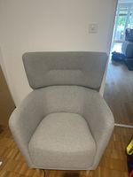 grauer Ikea Sessel