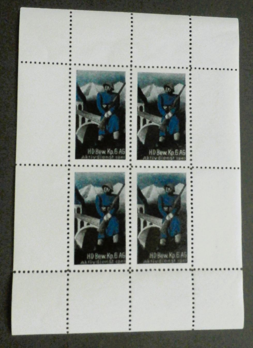 Alle Briefmarken: CH Soldatenmarken Block** – Neu (gemäss Beschreibung) aus Kehrsatz von Bernherb2