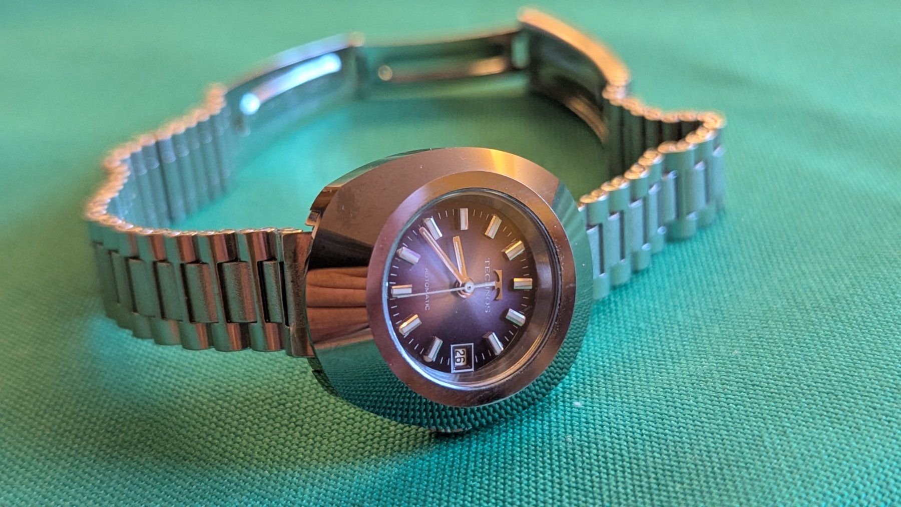 Technos Orologi: Technos Automatic Damenuhr – Usato da Grenchen venduto da Shellfish79 1
