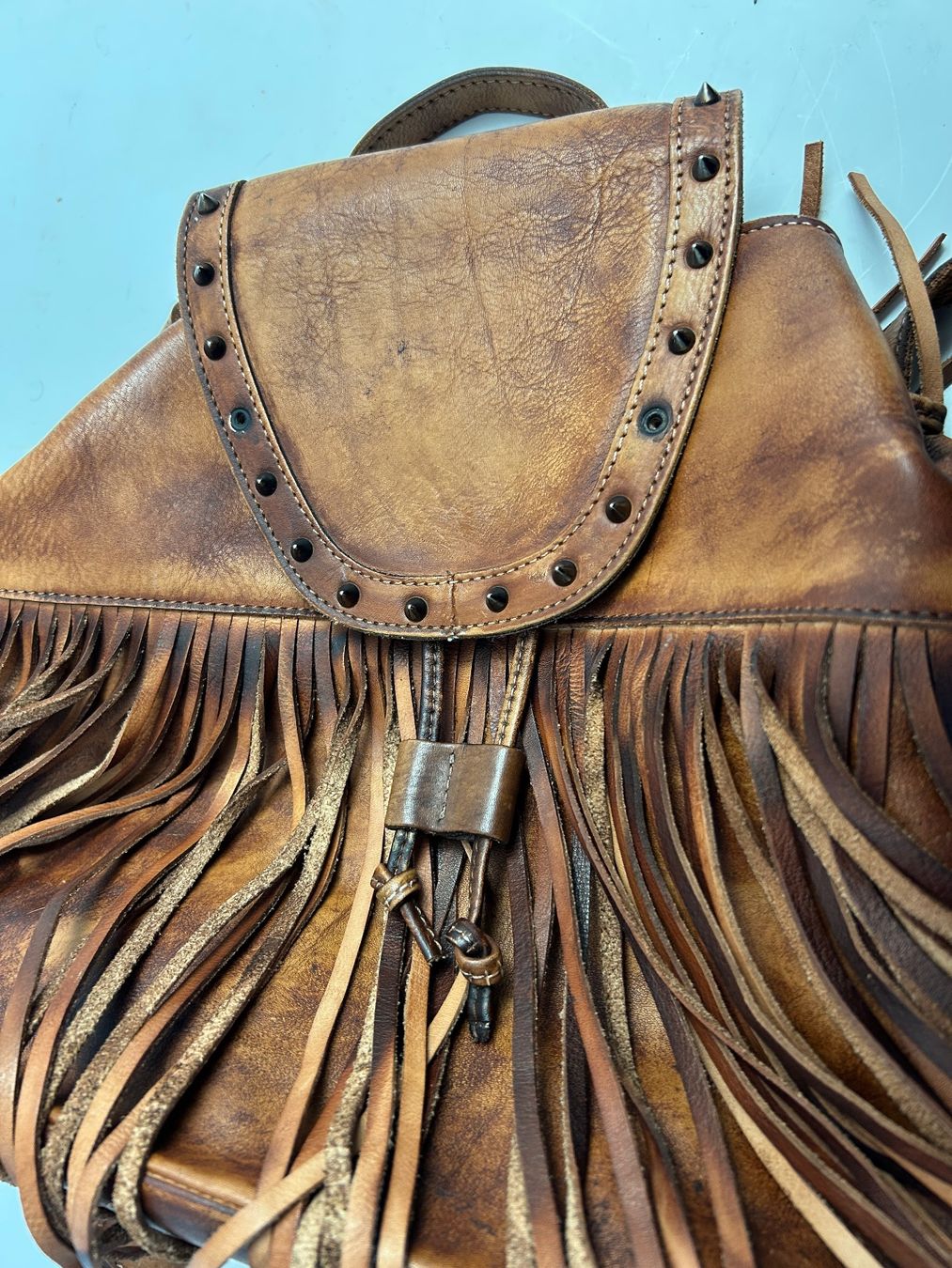 Borse da donna: Tasche / Bikertasche, Leder und gepflegt – Usato da Rheineck venduto da emma.gut 7