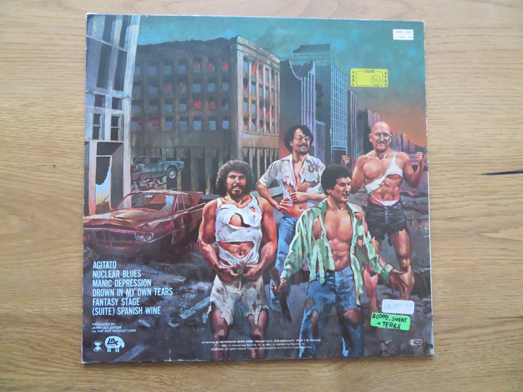 Dischi in vinile: BLOOD SWEAT U TEARS NUCLEAR BLUES – Nuovo (secondo la descrizione) da Zürich venduto da max_cp5f 1