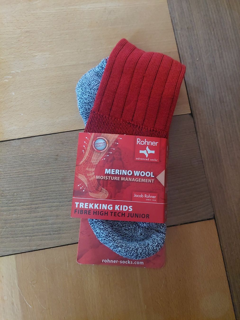 Rohner Socken für Kinder: Rohner Merino Wandersocken Grösse 35/38 – Neu und originalverpackt aus Beckenried von Havacola 1