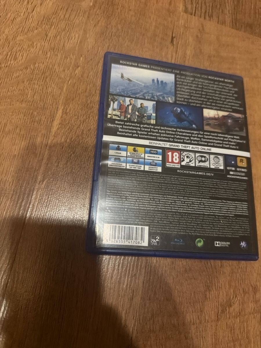 Sony Giochi: PS4 Grand Theft Auto V – Usato da Bülach venduto da cro91 1