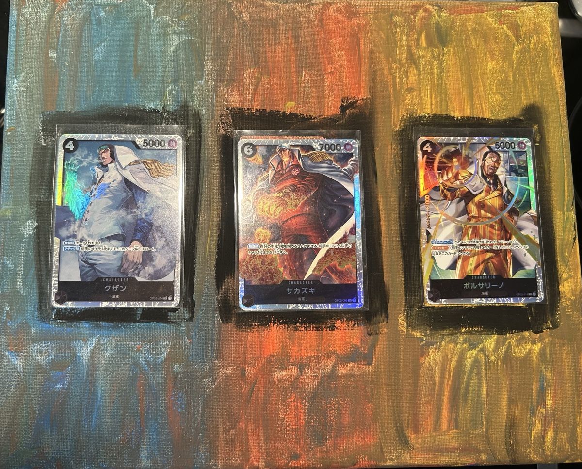 Cartes à collectionner: One Piece cards on canvas – Neuf (Voir description) à Balsthal par Vertrauensvoll.99.