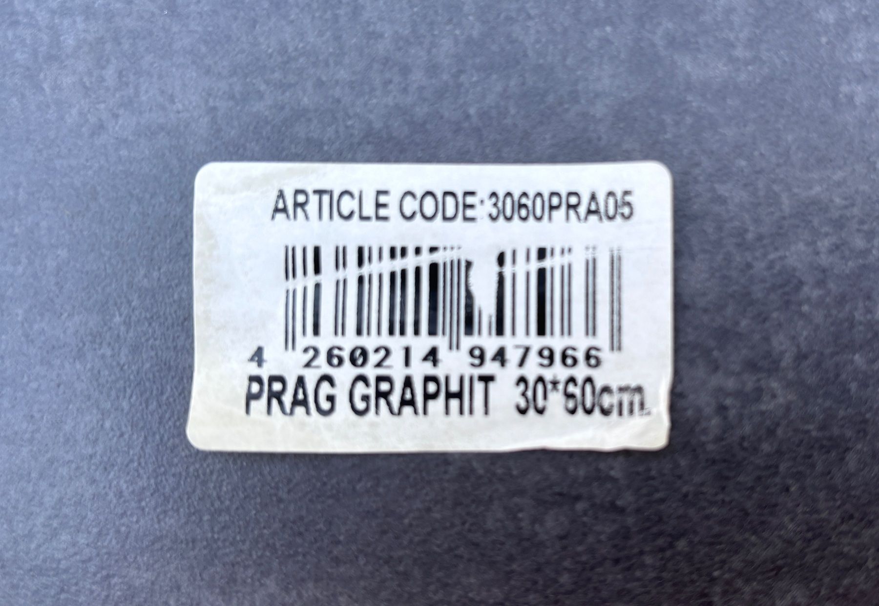 Servierplatten: Bodenplatten/ Feinsteinzeug Anthrazit, 30x60 – Neu und originalverpackt aus Laupersdorf von Cbrian 6