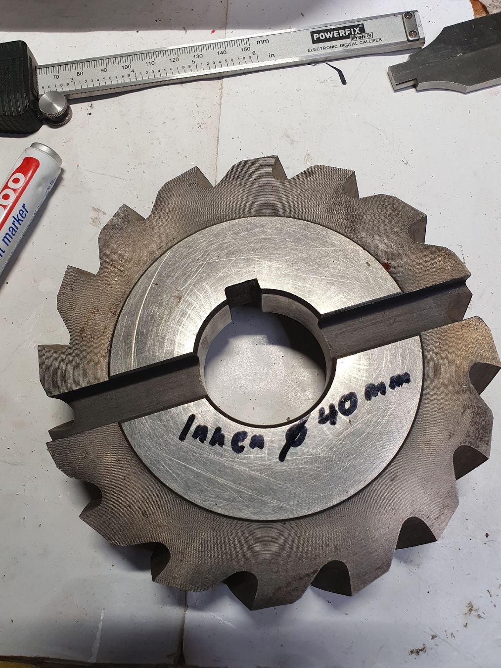 Tutti gli attrezzi: Walzenstirnfräser  135x35 mm – Usato da Einsiedeln venduto da Py