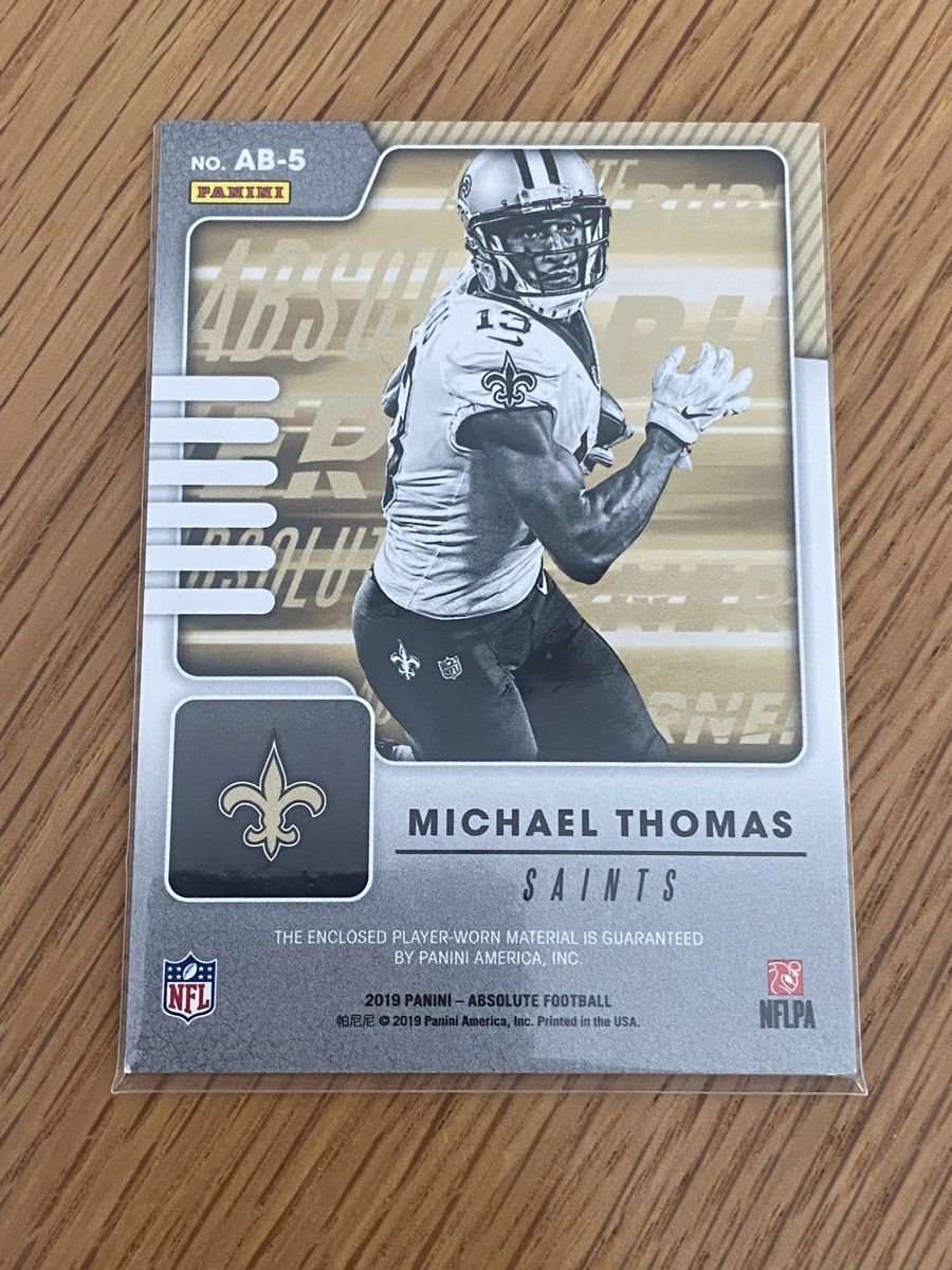 NFL Carte collezionabili: Michael Thomas Absolute Burners Grösse 1 Karte – Nuovo (secondo la descrizione) da Boningen venduto da chregu90 1
