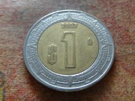 MEXIQUE   1  Peso  2003  Amérique-Sud