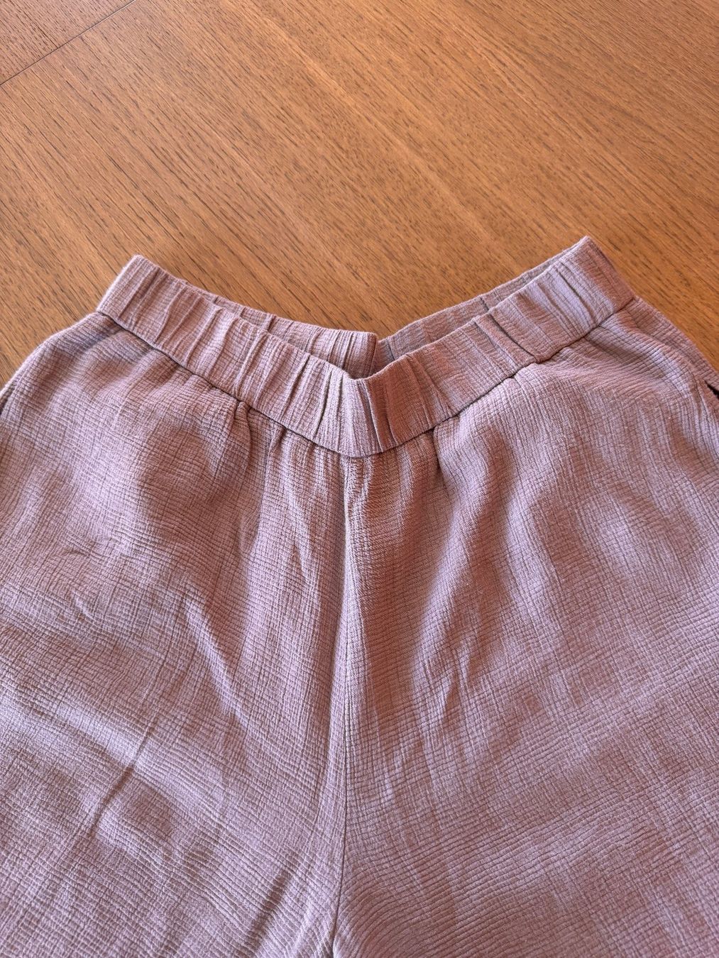 Zara Pantaloni: Pantalon Zara mauve clair taille élastique - taille S – Usato da Genève venduto da Lucie.hwrth 1