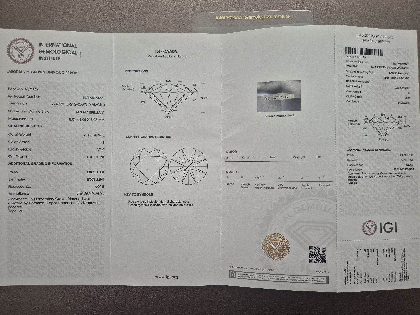 Anelli: Solitär 2,00 carat labor diamant – Nuovo e nell'imballaggio originale da Bilten venduto da mona3001 5