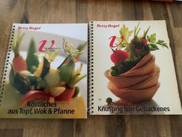 Betty Bossi Kochbücher, vegetarisch, Topf, Wok & Pfanne