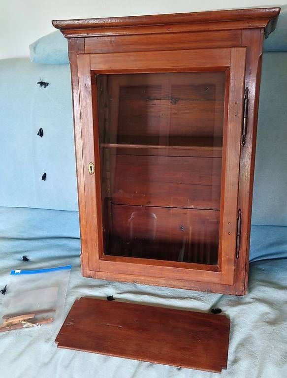 Armadi: Petite armoire à porte vitrée. – Usato da Genève venduto da Apo118 1