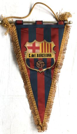 FC Barcelona Wimpel / Pennant - 70er Jahre