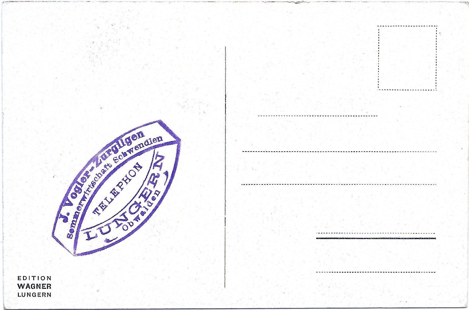 Cartoline postali: 62   Lungern  --  Am  Weg  nach  Schwendlen – Usato da Bütschwil venduto da Jackson1A 1