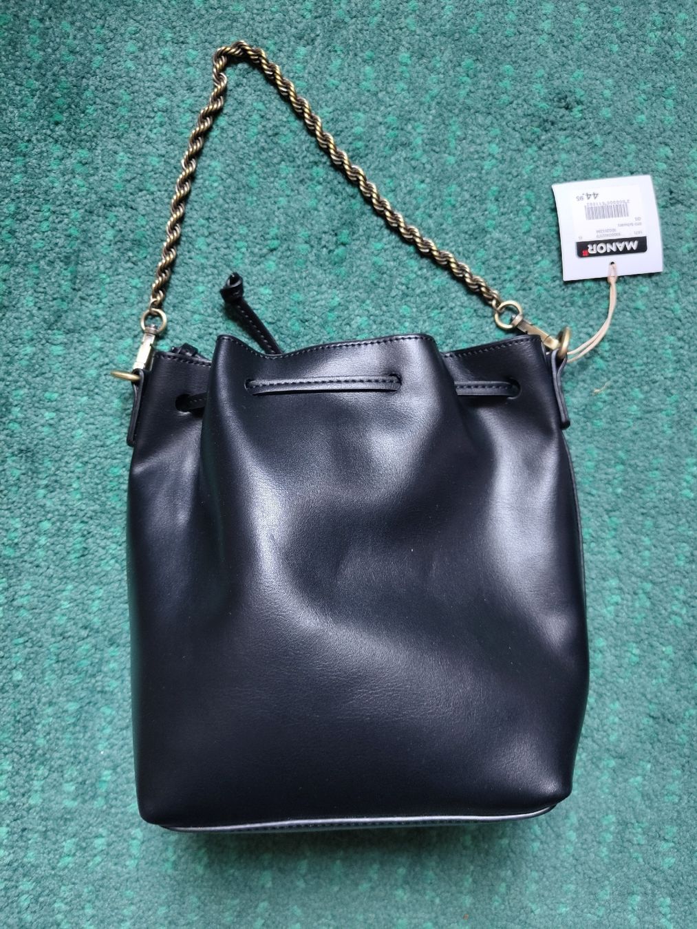 Manor Borse da donna: Borsa a secchiello nera MANOR, nuova! – Nuovo e nell'imballaggio originale da Lugano venduto da mar_5j2q 1