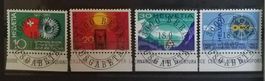 ET) 449-452, Sondermarke ET Vollstempel Kt. 25.-