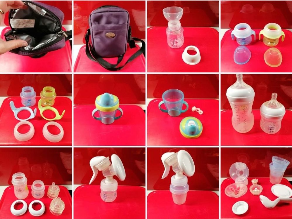 HAMPPLIES Ersatz Strohhalm Set Für Babyflaschen - Lebensmittelecht & Auslaufsicher