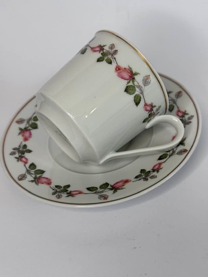 Set di piatti: Langenthal Château Kaffeeset mit Rosendekor 5-teilig – Nuovo (secondo la descrizione) da Oberhofen am Thunersee venduto da Edles_und_Seltenes