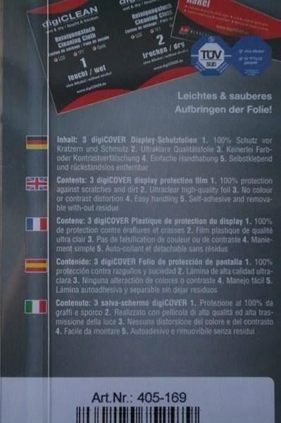 Lackretusche & Schutzfolien: S+M Digi Cover Basic 3.5 Zoll  16:9 – Neu und originalverpackt aus Niederurnen von mowgli_1963 1