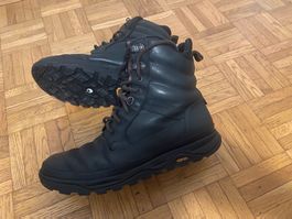 Leder Stiefel mit Schnürung Gr. 43,5