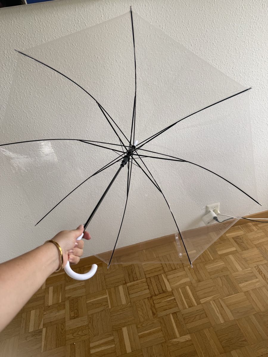 Ombrelli: 4x Regenschirm durchsichtig – Nuovo (secondo la descrizione) da Horgen venduto da smaally 1